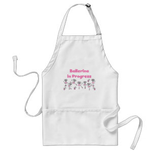 Delantal Camisetas y regalos de bailarina en progreso