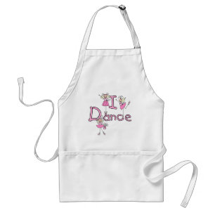 Delantal Camisetas y regalos de baile de bailarina I