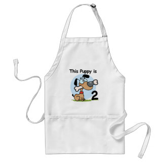 Delantal Camisetas y regalos de esta cachorro de 2º cumplea