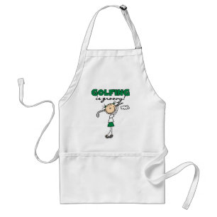 Delantal Camisetas y regalos de golf es divertido