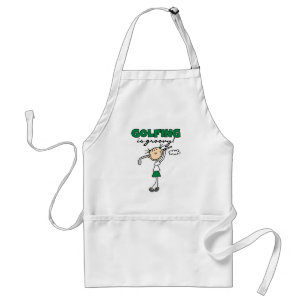 Delantal Camisetas y regalos de golf es divertido