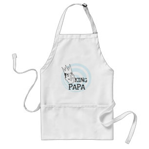 Delantal Camisetas y regalos de King Papa