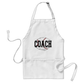 Delantal Camisetas y regalos del entrenador de béisbol