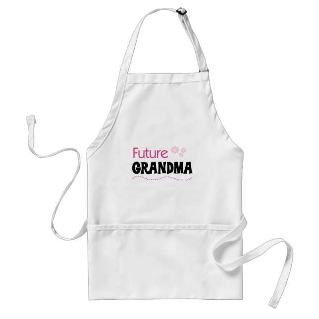 Delantal Camisetas y regalos futuros de la abuela (Frente)