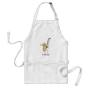 Delantal Camisetas y regalos para fanáticos de la pesca