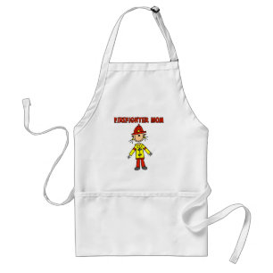 Delantal Camisetas y regalos para mamás bomberos