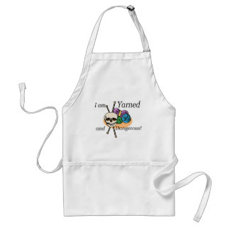 Delantal Camisetas y regalos peligrosos y enlatados.