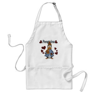 Delantal Camisetas y regalos pingüinos de invierno