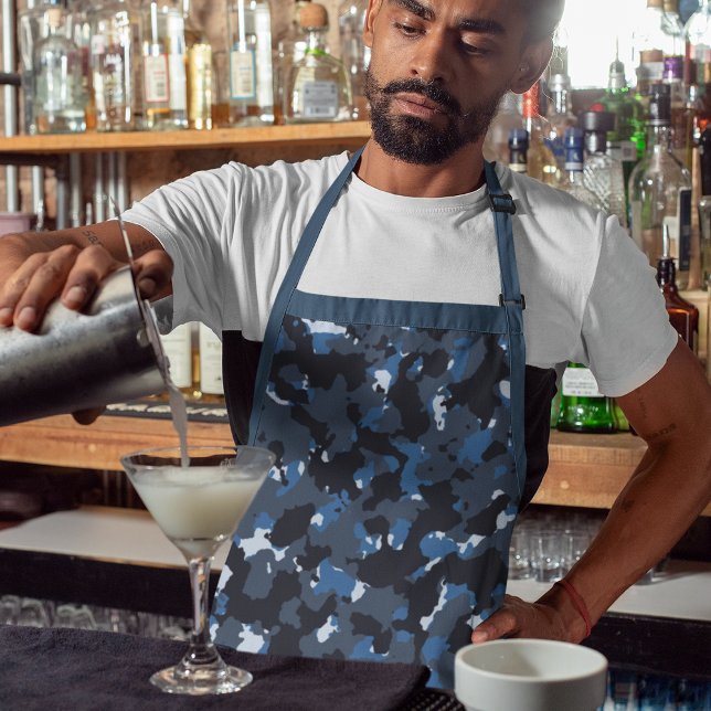 Delantal Camo azul (Subido por el creador)