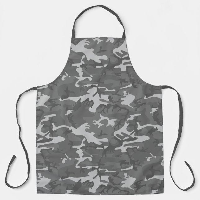 Delantal Camo Gray (Anverso)