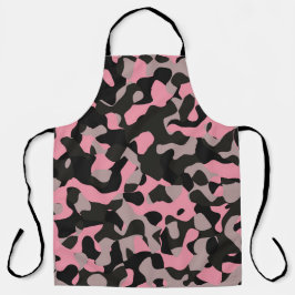 Delantal Camo rosa
