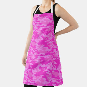 Delantal Camo rosa