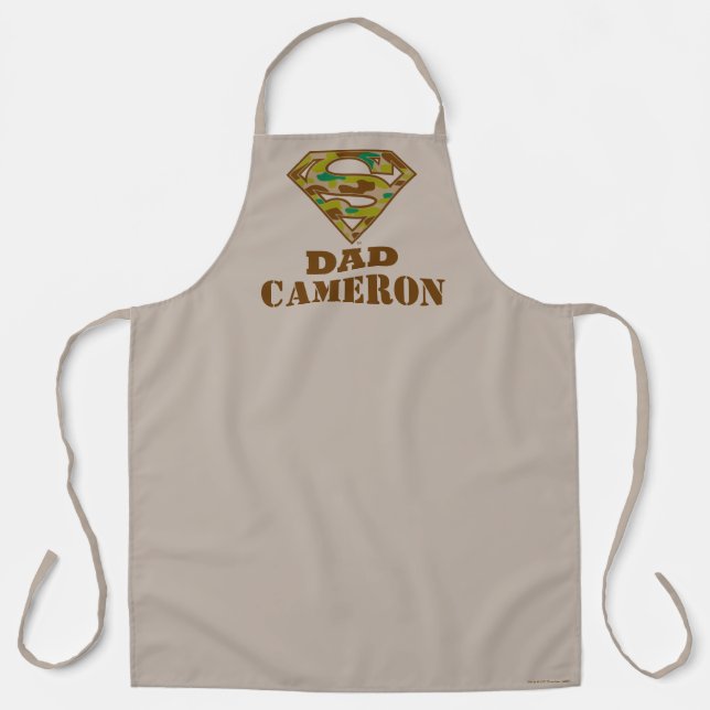 Delantal Camo Super Dad (Anverso)