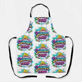 Delantal Campamento de verano colorido