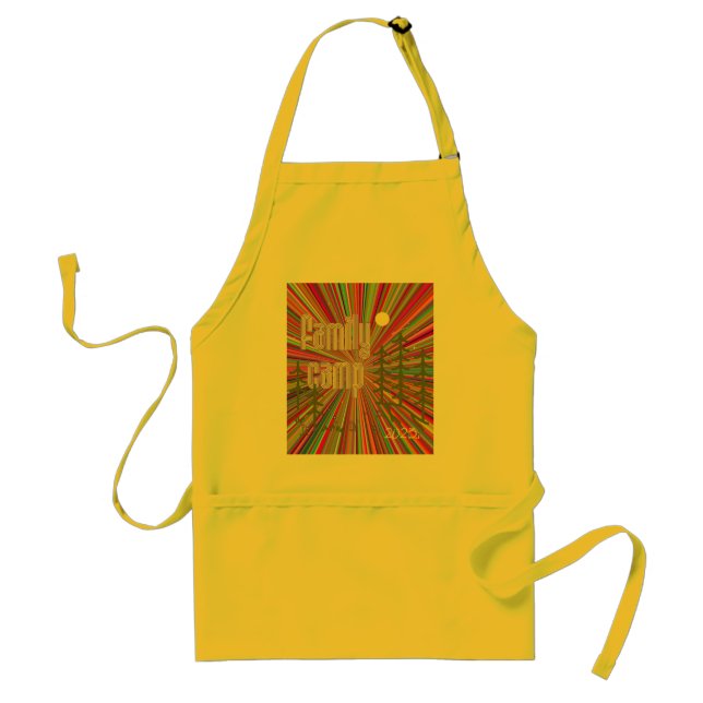 Delantal Campamento familiar Starburst Apron 2023 (Frente)