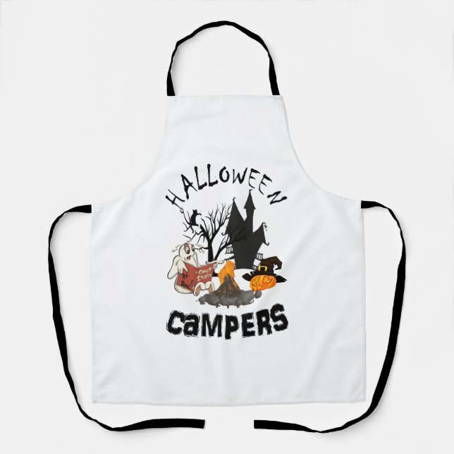 Delantal Campamentos de Halloween 2 (Anverso)