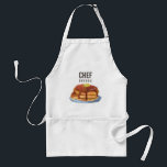 Delantal Campeón del desayuno | Nombre personalizado del ch<br><div class="desc">Un único y divertido delantal con temática de desayuno hecho para un chef experto,  cuya especialidad es el desayuno. Todos los elementos individuales son personalizable,  así que diviértete siendo creativo y haciéndolo propio.</div>