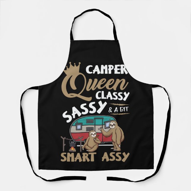 Delantal Camper Queen Classy Sassy Un Poco Smart Assy Slots (Anverso)