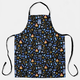 Delantal Camping Adventure Campfire Fun Bear Tracks