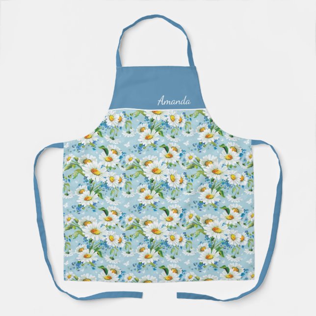 Delantal Campo de Apron Daisies (Anverso)