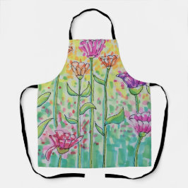 Delantal Campo de Flores