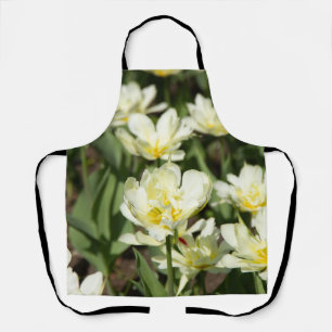 Delantal Campo de tulipanes blancos Foto
