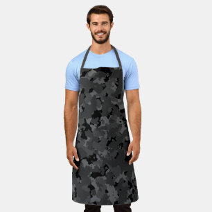 Delantal Camuflage negro