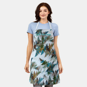 Delantal Camuflaje Ártico Fractal