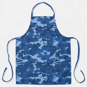 Delantal Camuflaje Azul