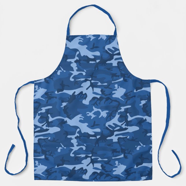 Delantal Camuflaje Azul (Anverso)