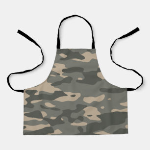 Delantal Camuflaje gris