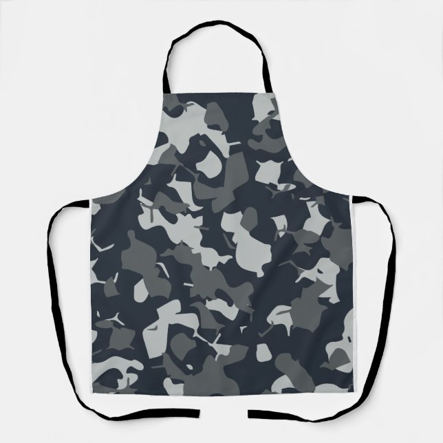 Delantal Camuflaje militar estadounidense Modelo Gray Camo  (Anverso)