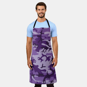 Delantal Camuflaje morado, ejército