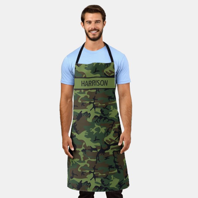 Delantal Camuflaje Personalizado (Gastado)