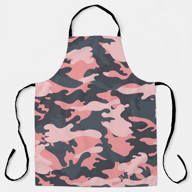 Delantal Camuflaje rosado: patrón de cosecha clásico (Anverso)