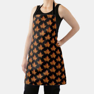 Delantal Canadá Apron Otoño Canada Maple Leaf Souvenirs