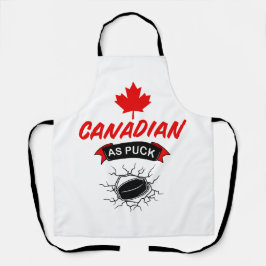 Delantal Canadiense como Puck