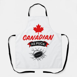 Delantal Canadiense como Puck