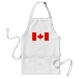 DELANTAL CANADIENSE DE LA BANDERA