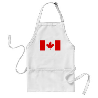DELANTAL CANADIENSE DE LA BANDERA