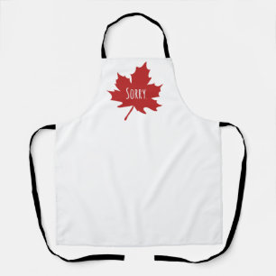 Delantal Canadiense gracioso