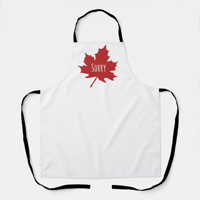 Delantal Canadiense gracioso (Anverso)