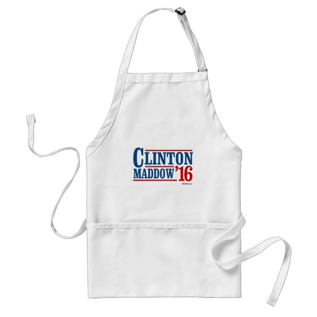 Delantal Candidato a la vice-presidencia de Clinton y de (Frente)