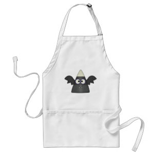 Delantal Candy Corn Bat