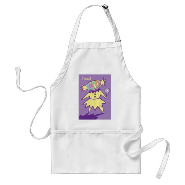 Delantal Candy Crazed Chica Apron (Frente)