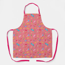 Delantal Candy Dreams Coral Pink