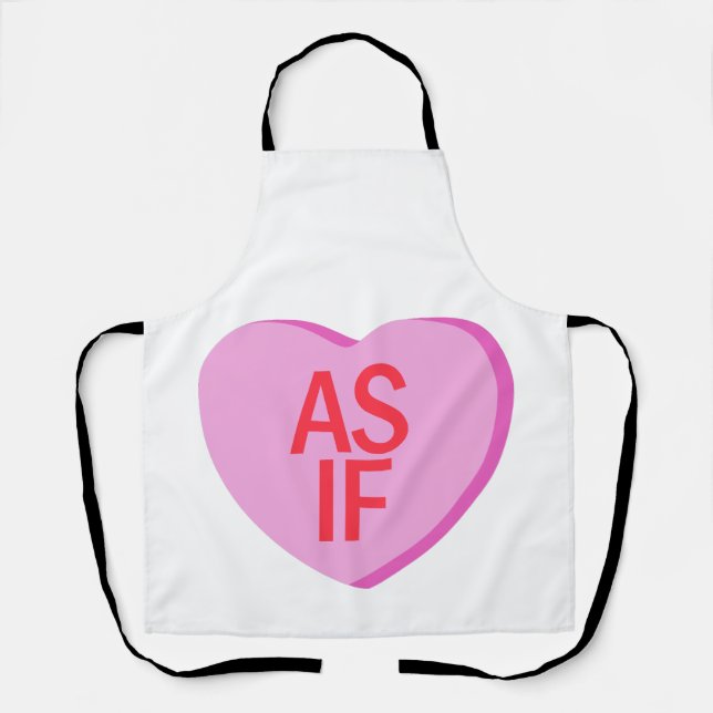 Delantal Candy Heart - COMO SI (Anverso)