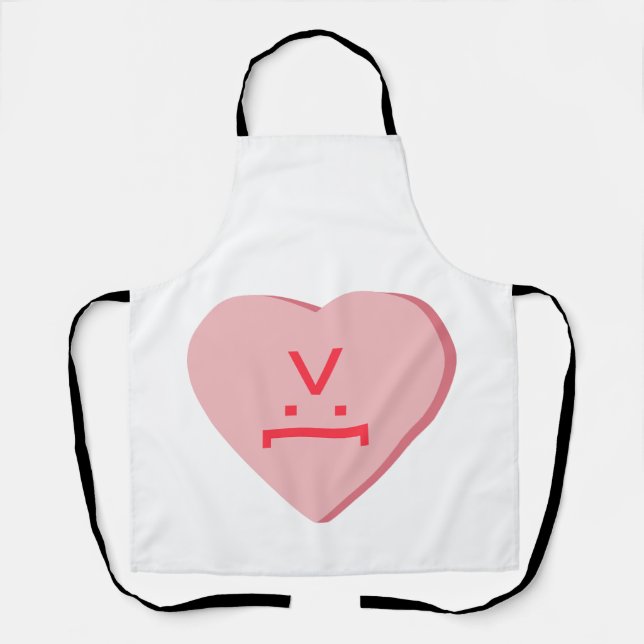 Delantal Candy Heart - Devil Face (Anverso)