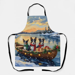 Delantal Cane Corso Navidad Barco Fiesta