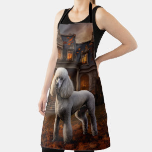 Delantal Caniche de Halloween Espantoso